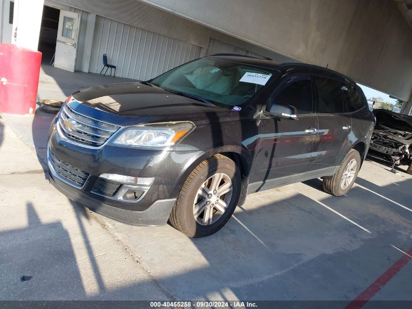 1GNKRHKDXFJ289959 2015 CHEVROLET TRAVERSE - Image 2