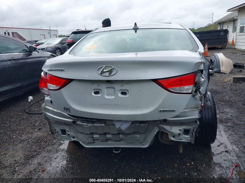 2013 Hyundai Elantra Limited VIN: KMHDH4AE2DU605420 Lot: 40455291