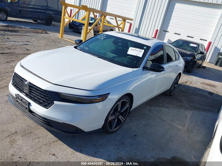 VIN 1HGCY2F51PA009185 2023 HONDA ACCORD HYBRID SPORT