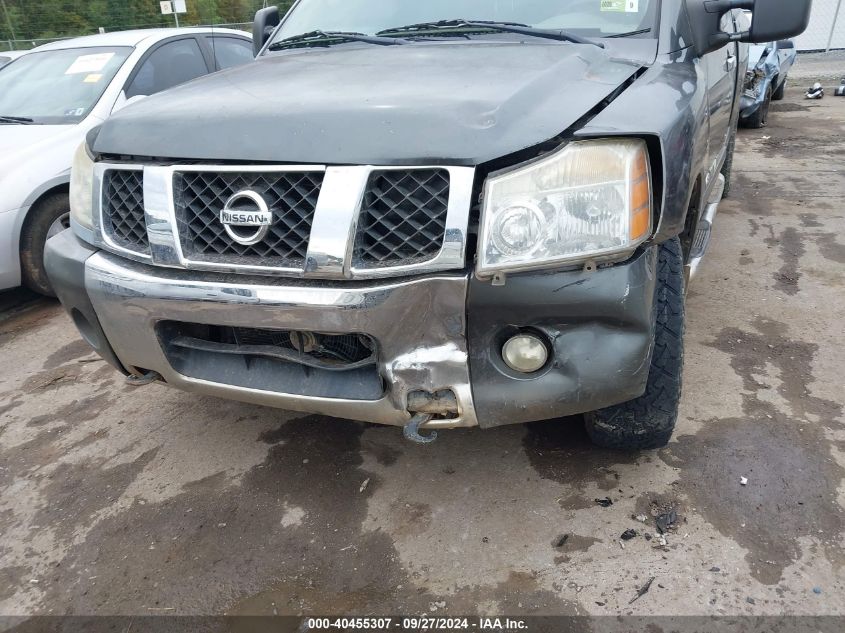 2006 Nissan Titan Se VIN: 1N6BA06B06N575366 Lot: 40455307