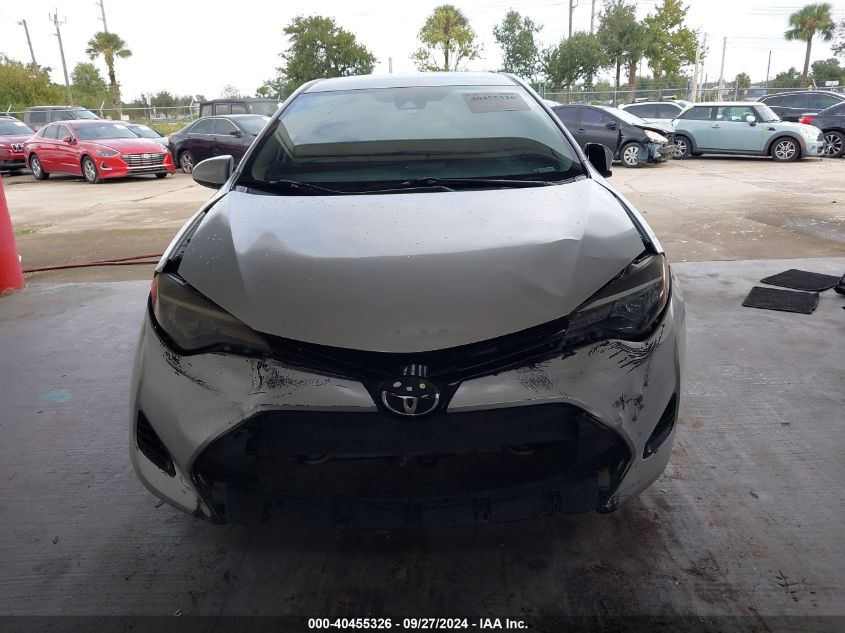 2018 Toyota Corolla Le VIN: 5YFBURHE2JP740447 Lot: 40455326