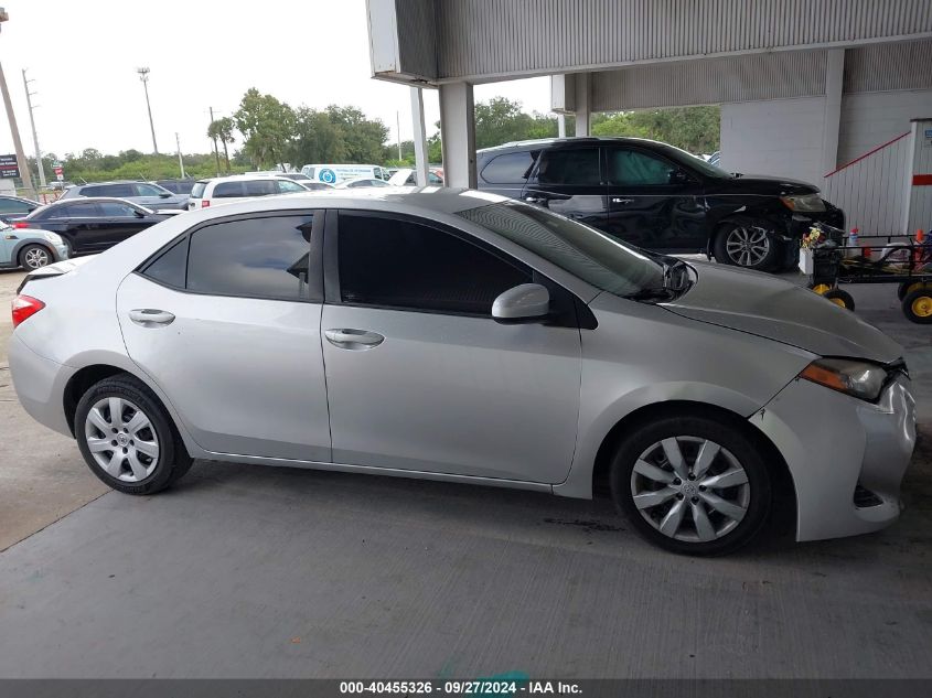 2018 Toyota Corolla Le VIN: 5YFBURHE2JP740447 Lot: 40455326