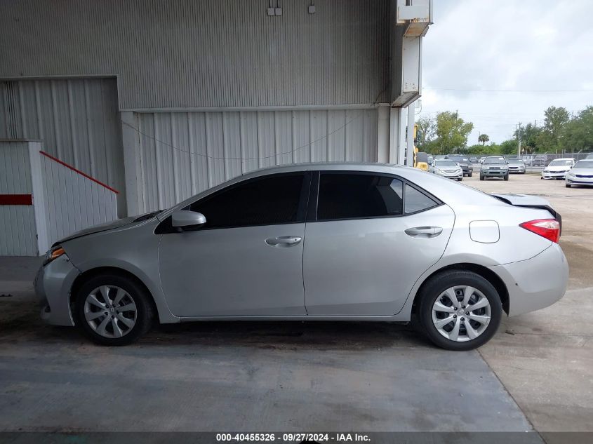 2018 Toyota Corolla Le VIN: 5YFBURHE2JP740447 Lot: 40455326