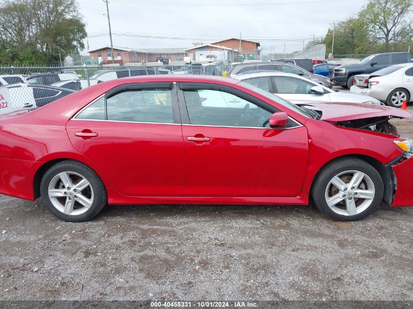 2014 Toyota Camry Se VIN: 4T1BF1FK0EU743906 Lot: 40455331