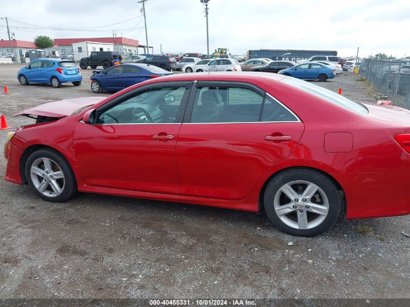 2014 Toyota Camry Se VIN: 4T1BF1FK0EU743906 Lot: 40455331