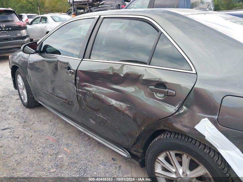 4T1BD1FK4CU021034 2012 Toyota Camry Hybrid/Le/Xle