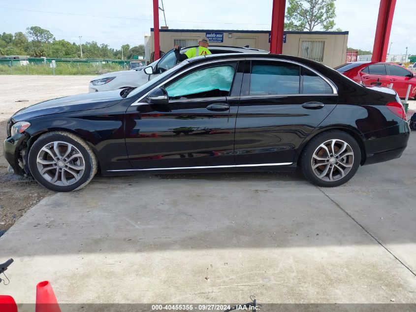 55SWF4JB0FU064449 2015 Mercedes-Benz C 300 Luxury/Sport