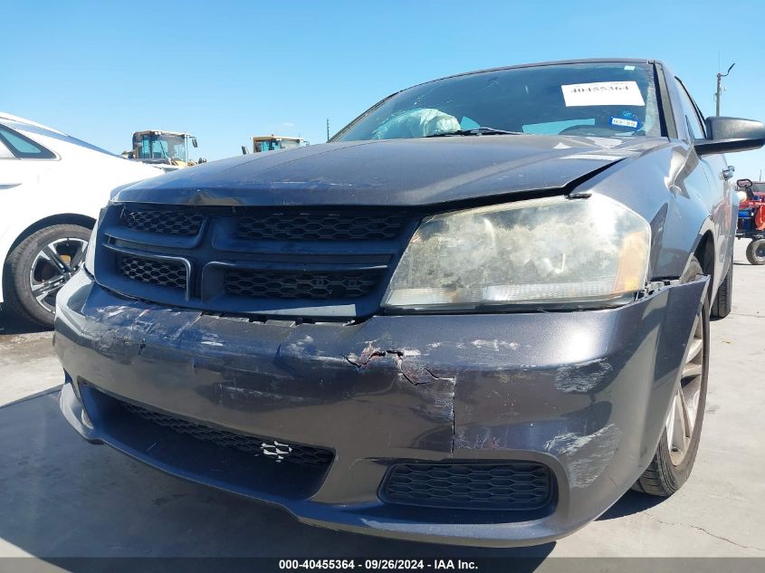 2014 Dodge Avenger Se VIN: 1C3CDZAB6EN225592 Lot: 40455364