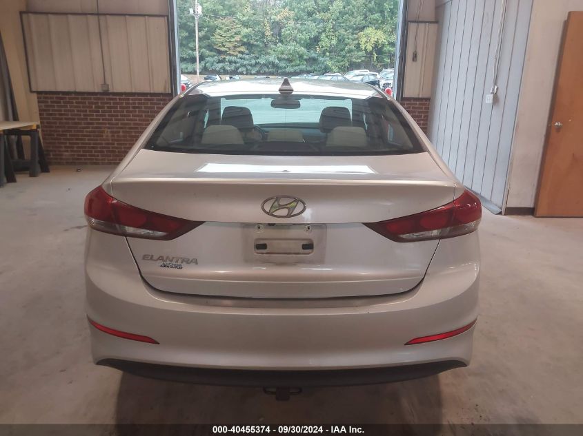 2018 Hyundai Elantra Sel/Value/Limited VIN: 5NPD84LF4JH220778 Lot: 40455374