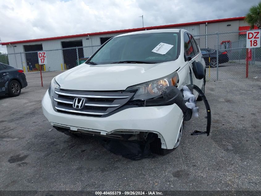 2013 Honda Cr-V Lx VIN: 5J6RM3H30DL017388 Lot: 40455379