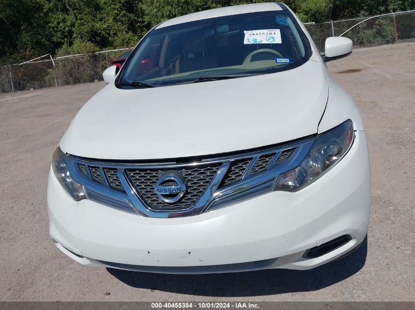 2014 Nissan Murano S VIN: JN8AZ1MU3EW404271 Lot: 40455384