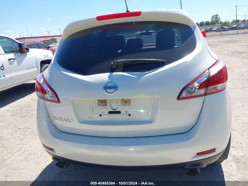 2014 Nissan Murano S VIN: JN8AZ1MU3EW404271 Lot: 40455384