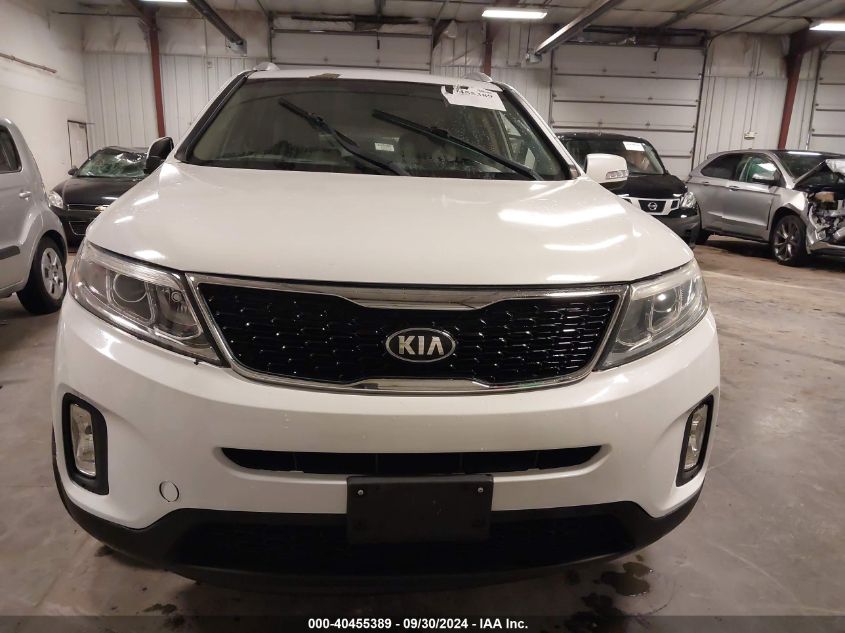 2015 Kia Sorento Lx VIN: 5XYKTCA60FG636389 Lot: 40455389