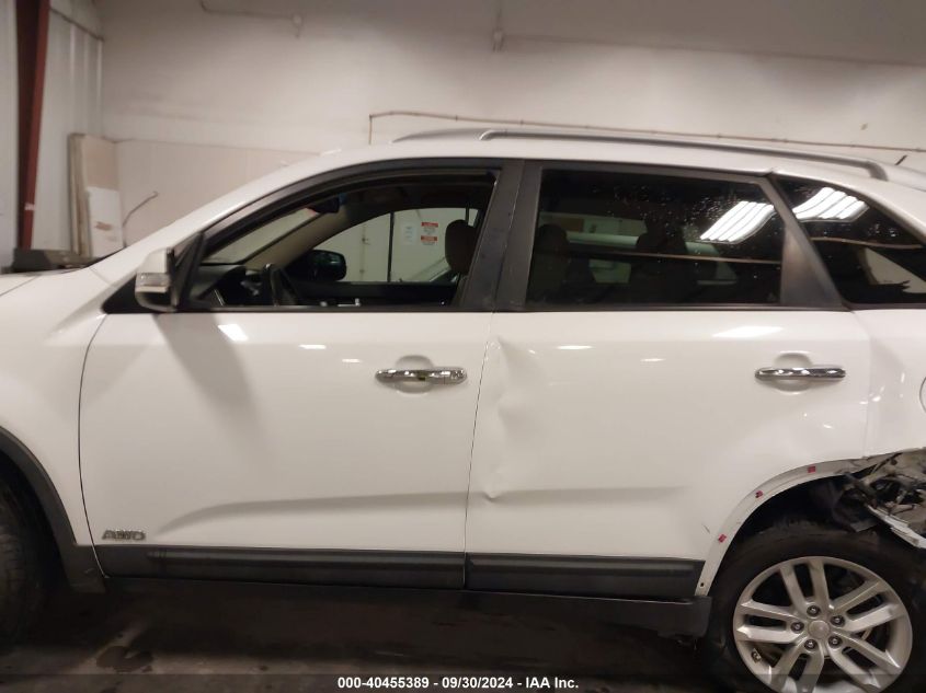 2015 Kia Sorento Lx VIN: 5XYKTCA60FG636389 Lot: 40455389