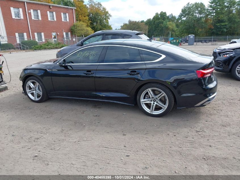 2021 Audi A5 Sportback Premium Plus 45 Tfsi Quattro S Tronic VIN: WAUFADF53MA053838 Lot: 40455395