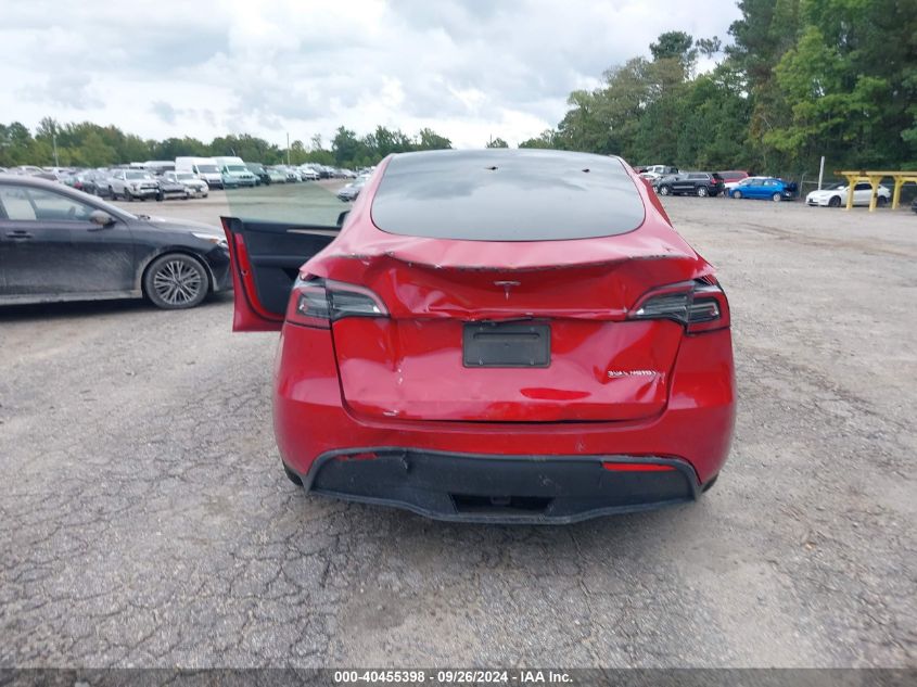 2022 Tesla Model Y Performance Dual Motor All-Wheel Drive VIN: 7SAYGDEF3NF523589 Lot: 40455398