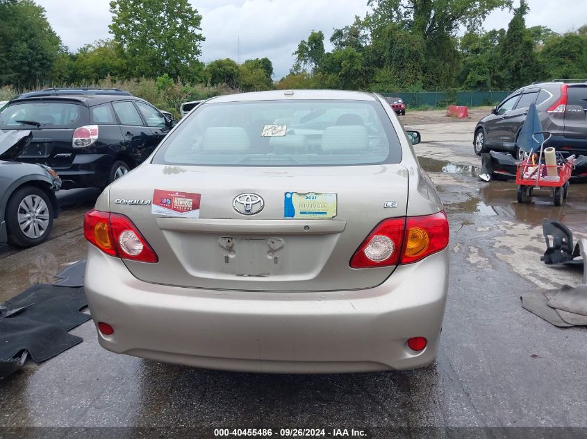 2010 Toyota Corolla Le VIN: 2T1BU4EE6AC308855 Lot: 40455486