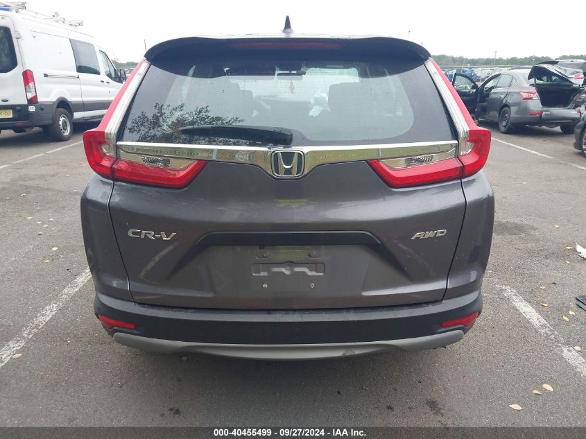 2019 Honda Cr-V Lx VIN: 2HKRW6H39KH204809 Lot: 40455499