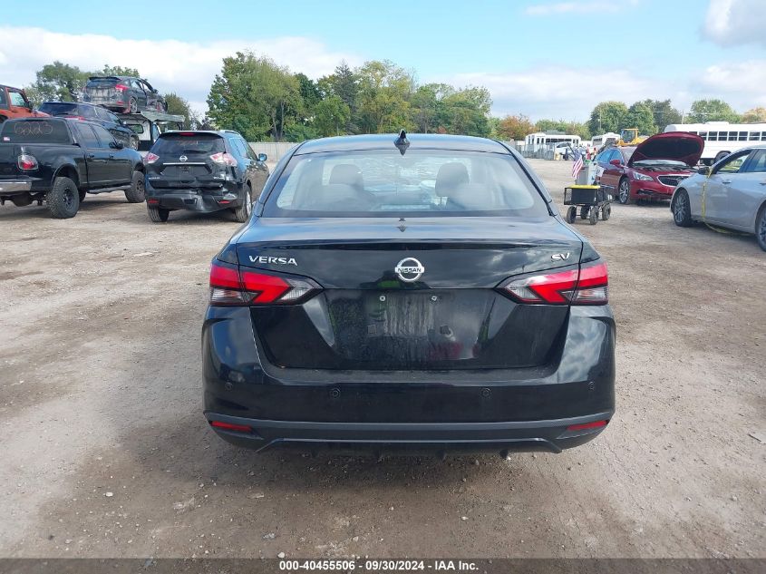 2021 Nissan Versa Sv Xtronic Cvt VIN: 3N1CN8EV3ML836303 Lot: 40455506