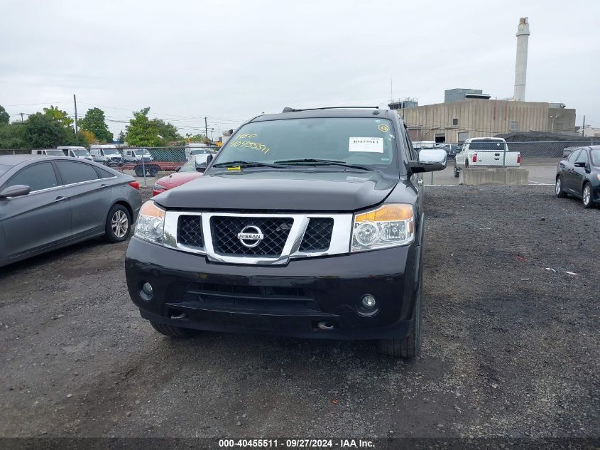 2015 Nissan Armada Platinum VIN: 5N1AA0NE2FN606557 Lot: 40455511