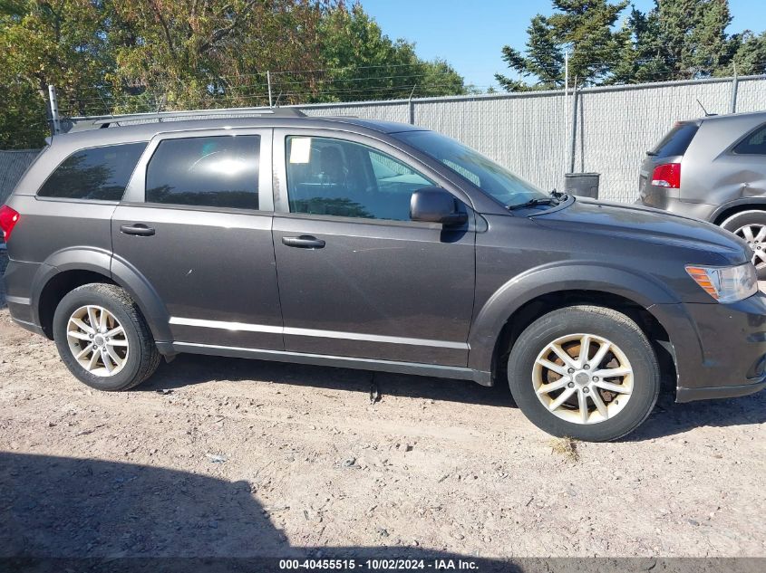 2016 Dodge Journey Sxt VIN: 3C4PDDBG8GT172956 Lot: 40455515