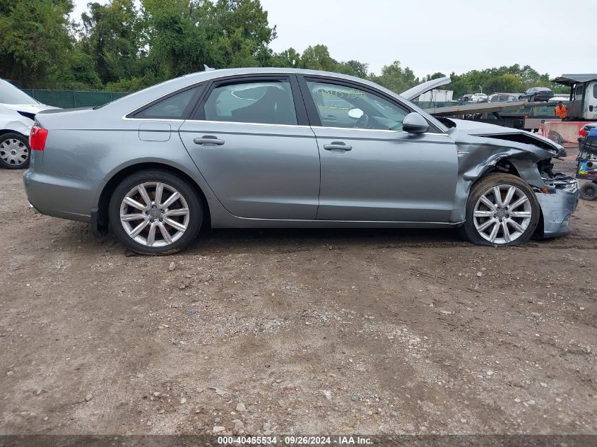 2013 Audi A6 3.0T Premium VIN: WAUGGAFC8DN036994 Lot: 40455534