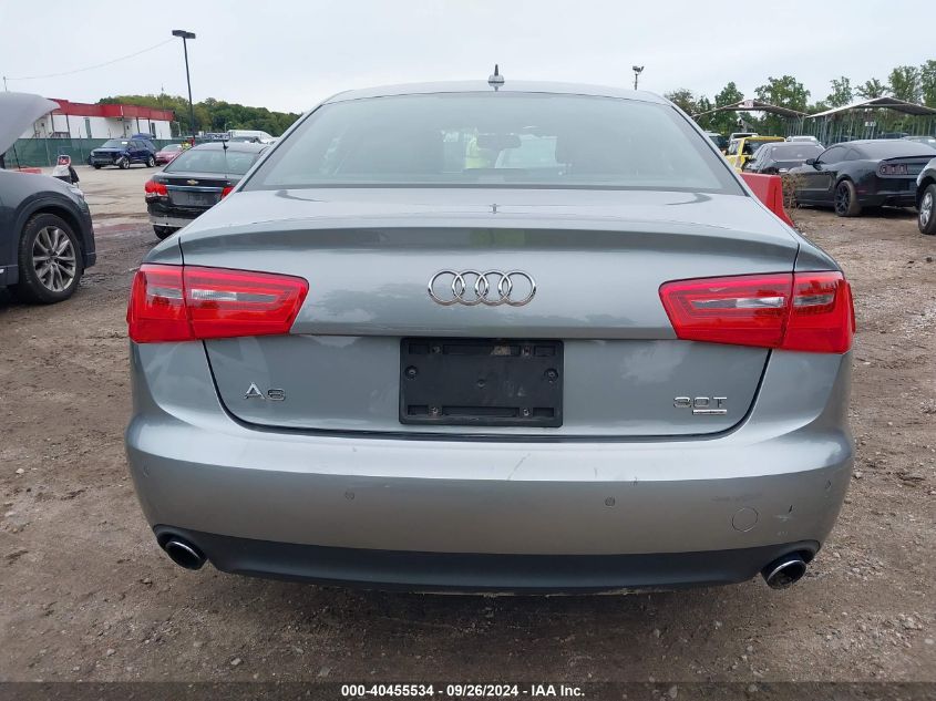 2013 Audi A6 3.0T Premium VIN: WAUGGAFC8DN036994 Lot: 40455534