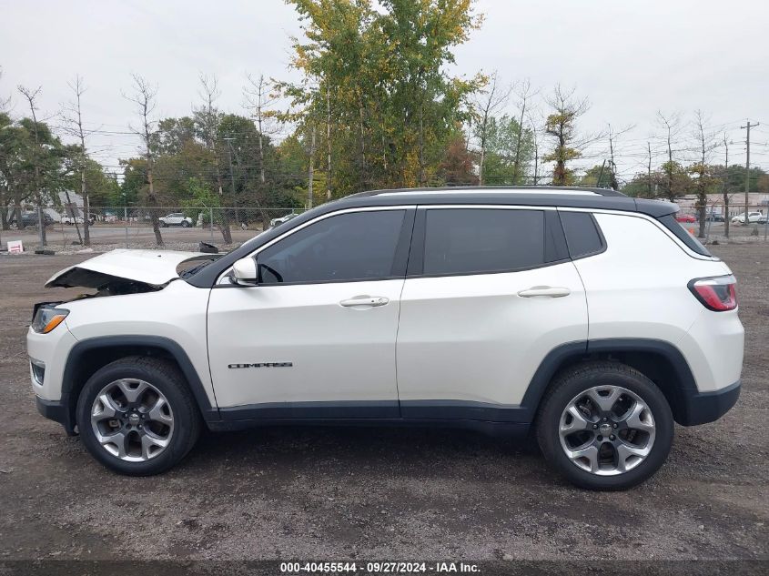 3C4NJDCB6JT259605 2018 Jeep Compass Limited 4X4