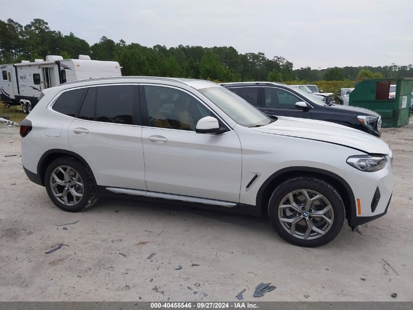 2024 BMW X3 xDrive30I VIN: 5UX53DP07R9T94629 Lot: 40455546