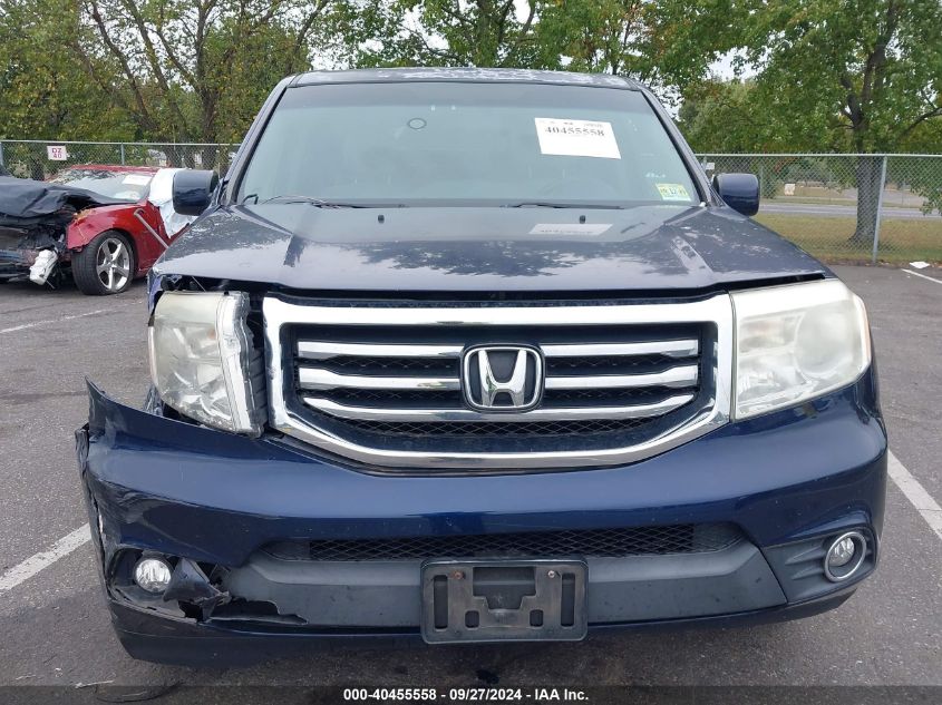 2013 Honda Pilot Ex VIN: 5FNYF4H49DB007293 Lot: 40455558