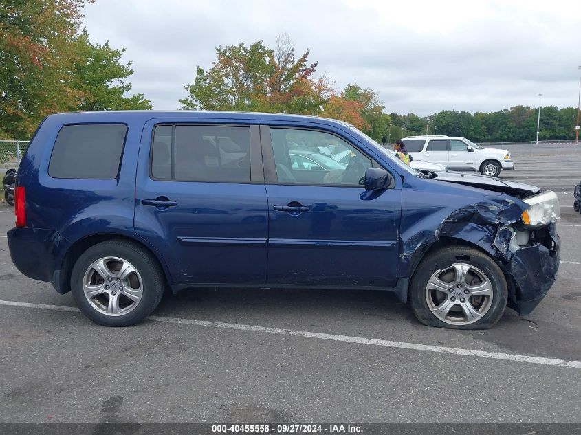 2013 Honda Pilot Ex VIN: 5FNYF4H49DB007293 Lot: 40455558