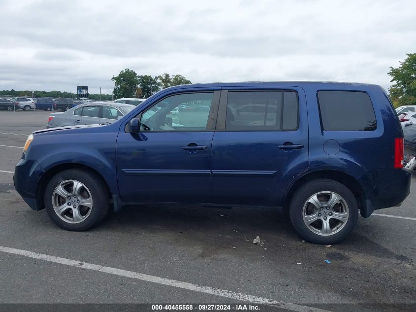 2013 Honda Pilot Ex VIN: 5FNYF4H49DB007293 Lot: 40455558