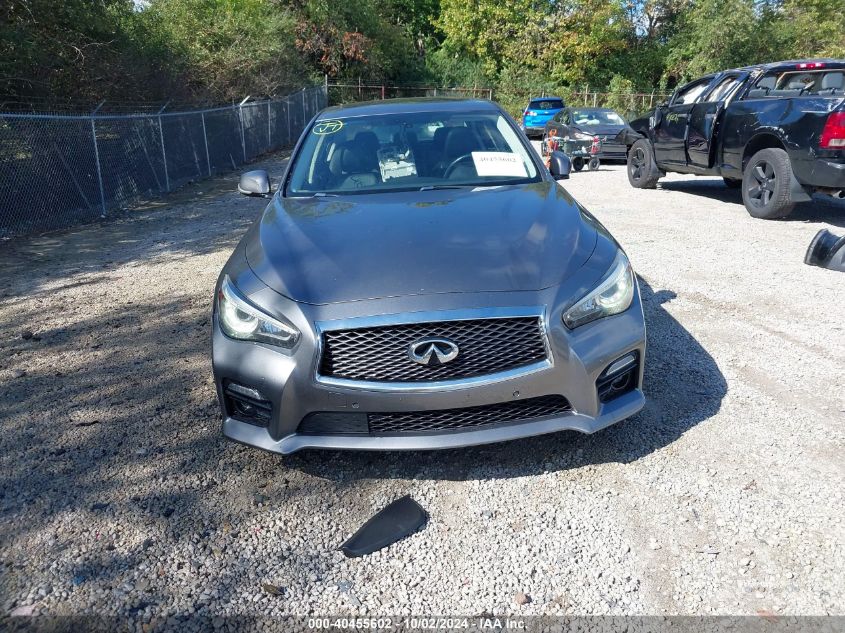 2017 Infiniti Q50 3.0T Sport VIN: JN1EV7AR9HM835048 Lot: 40455602