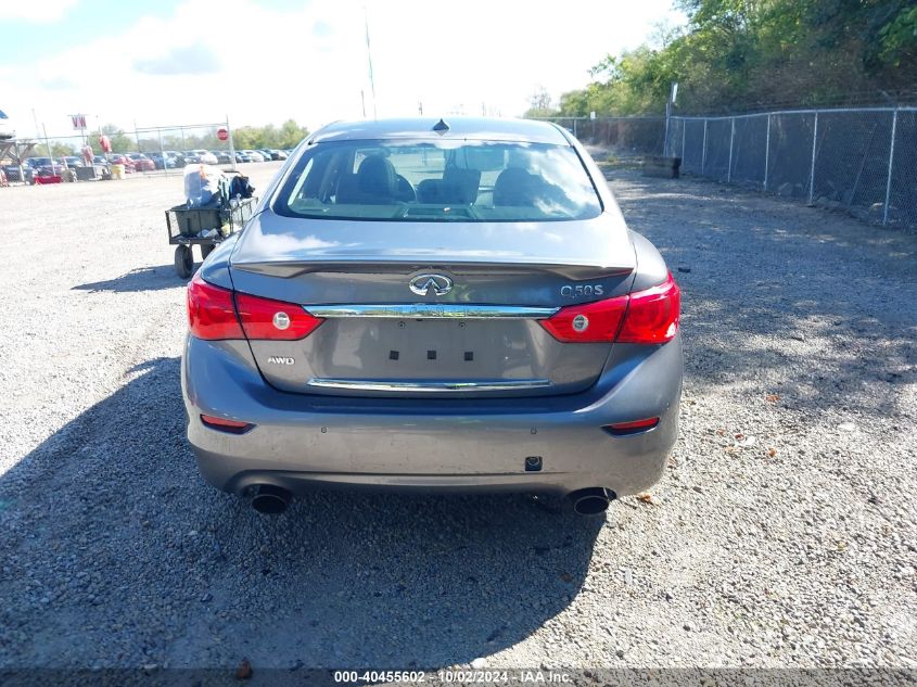 2017 Infiniti Q50 3.0T Sport VIN: JN1EV7AR9HM835048 Lot: 40455602