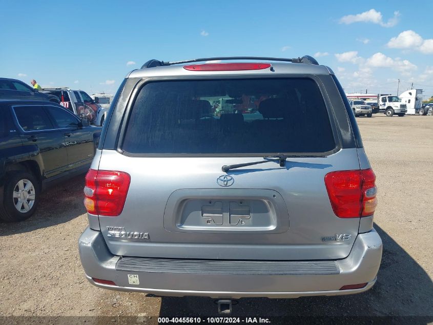 5TDZT34A41S051406 2001 Toyota Sequoia Sr5