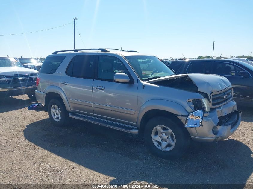 5TDZT34A41S051406 2001 Toyota Sequoia Sr5