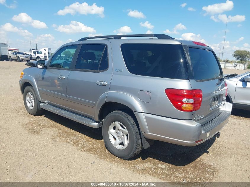 5TDZT34A41S051406 2001 Toyota Sequoia Sr5