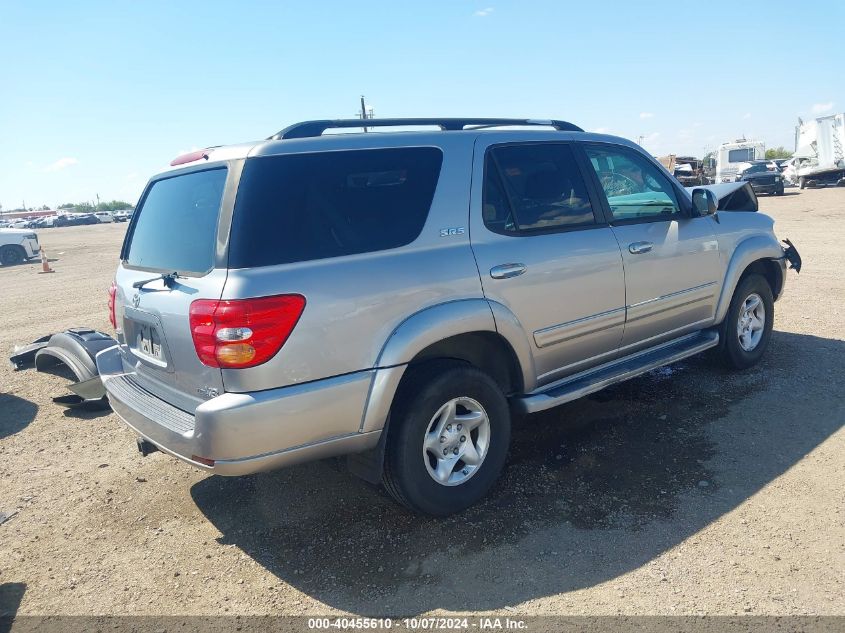 5TDZT34A41S051406 2001 Toyota Sequoia Sr5