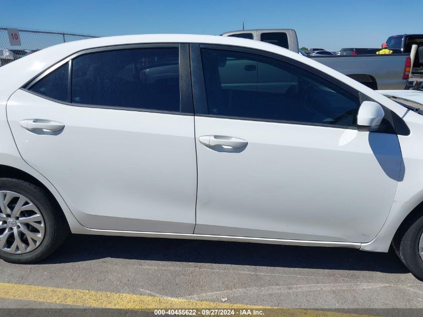 2019 Toyota Corolla Le VIN: 5YFBURHE0KP907888 Lot: 40455622