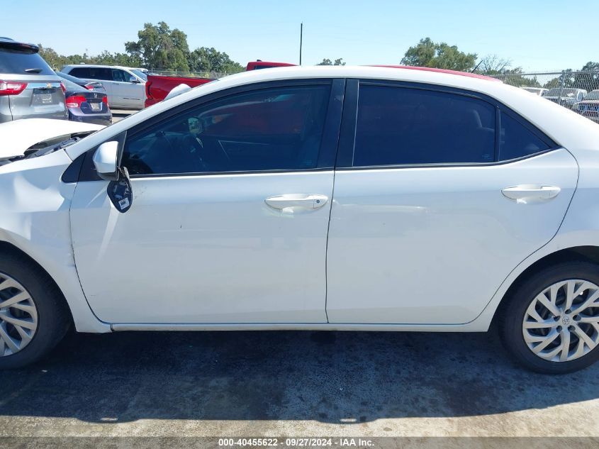 2019 Toyota Corolla Le VIN: 5YFBURHE0KP907888 Lot: 40455622