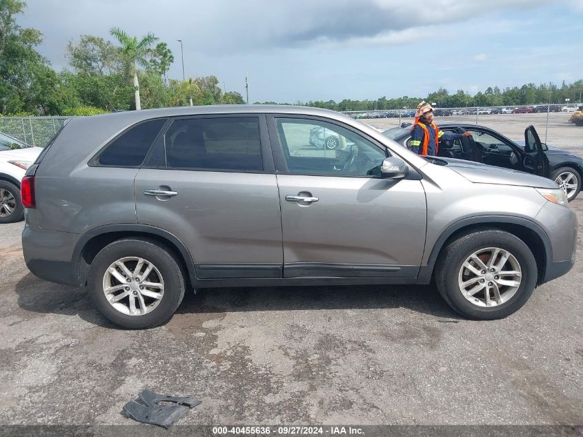 2015 Kia Sorento Lx VIN: 5XYKT3A63FG645359 Lot: 40455636