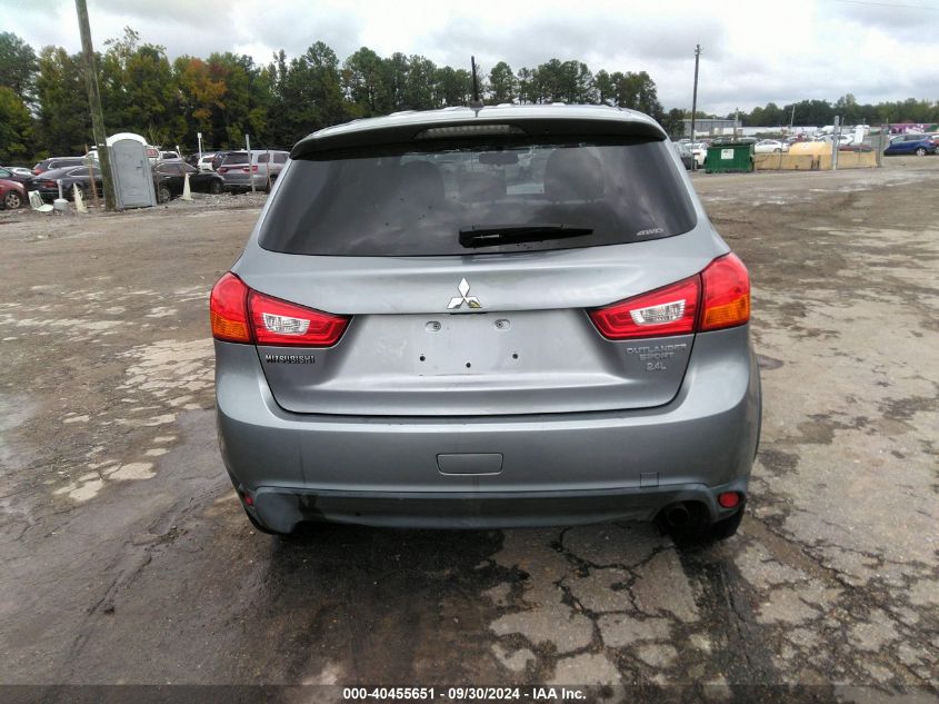 2016 Mitsubishi Outlander Sport 2.4 Es VIN: JA4AR3AW6GZ043000 Lot: 40455651