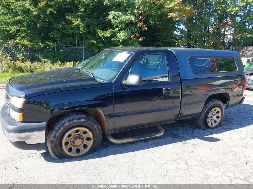 2006 Chevrolet Silverado 1500 Work Truck VIN: 3GCEK14Z06G215588 Lot: 40455660