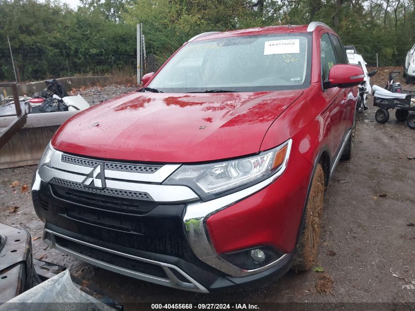 2019 Mitsubishi Outlander Sel VIN: JA4AD3A33KZ036793 Lot: 40455668