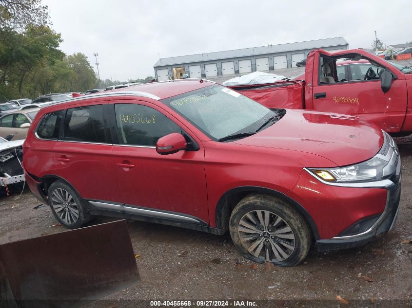 2019 Mitsubishi Outlander Sel VIN: JA4AD3A33KZ036793 Lot: 40455668