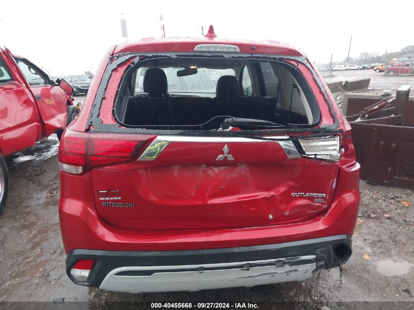 2019 Mitsubishi Outlander Sel VIN: JA4AD3A33KZ036793 Lot: 40455668