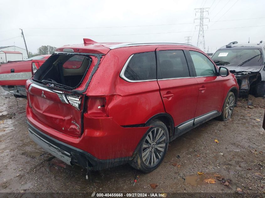 2019 Mitsubishi Outlander Sel VIN: JA4AD3A33KZ036793 Lot: 40455668