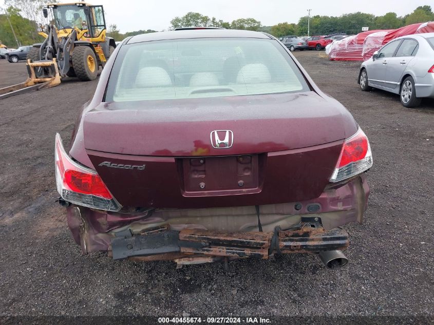 1HGCP2F46AA026937 2010 Honda Accord 2.4 Lx-P