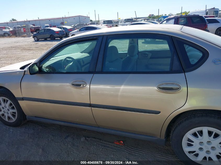 2004 Chevrolet Impala VIN: 2G1WF52E349324238 Lot: 40455678