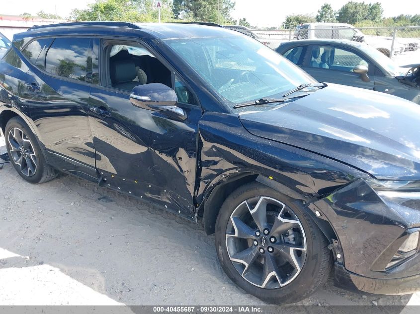 2021 Chevrolet Blazer Fwd Rs VIN: 3GNKBERS1MS549748 Lot: 40455687